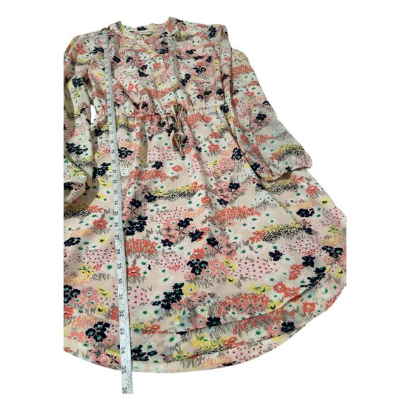 Maison Jules Floral Print Midi Dress - Pink and Black - Picture 11 of 13